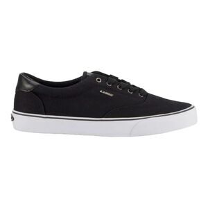 Lugz Men’s Flip Black Canvas Lace Up Sneakers Size 11